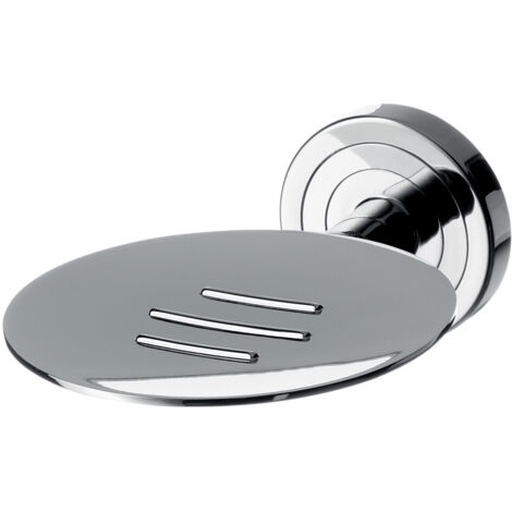 emco polo porte-savon, tablette métallique, D=100mm, 073000102,