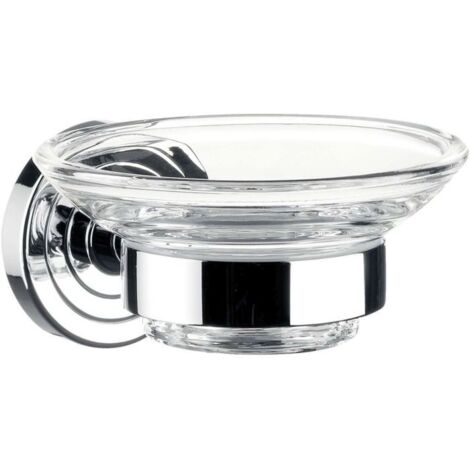 emco polo Seifenhalter Kristallglas klar, chrom 073000100