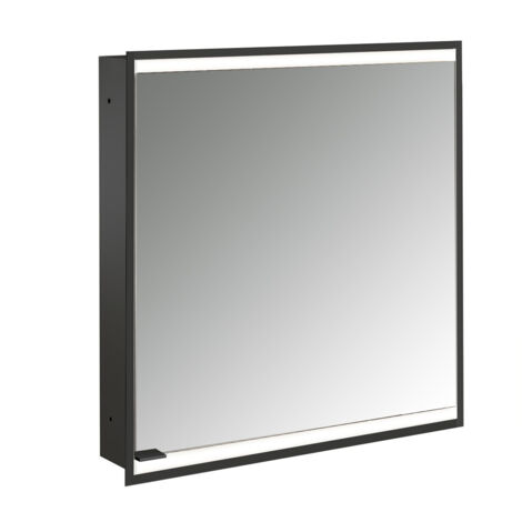 emco prime 2 Armoire de toilette avec éclairage, 600 mm, 1 porte,