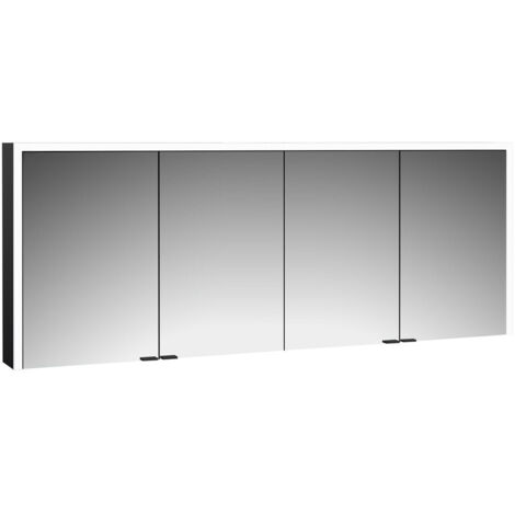 emco prime 3 armoire de toilette, 1800mm, 4 portes, modèle