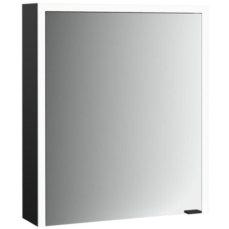 emco prime 3 armoire de toilette, 600mm, 1 porte avec butée à