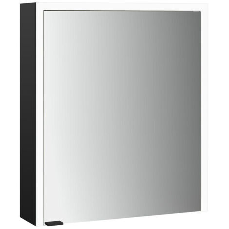 emco prime 3 armoire de toilette, 600mm, 1 porte avec butée à