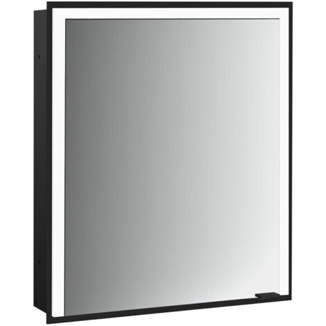 emco prime 3 armoire de toilette, 600mm, 1 porte avec butée à