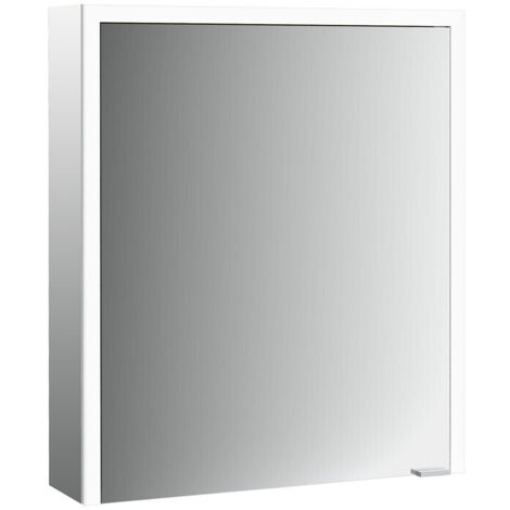 emco prime 3 armoire de toilette, 600mm, 1 porte avec butée à