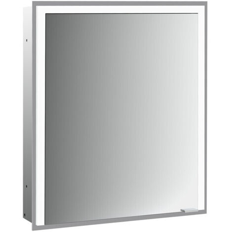 emco prime 3 armoire de toilette, 600mm, 1 porte avec butée à