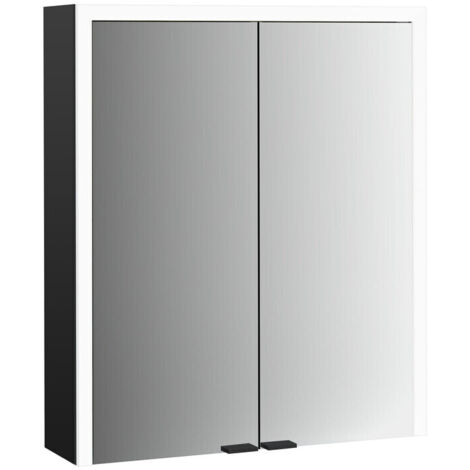 emco prime 3 armoire de toilette, 600mm, 2 portes, modèle