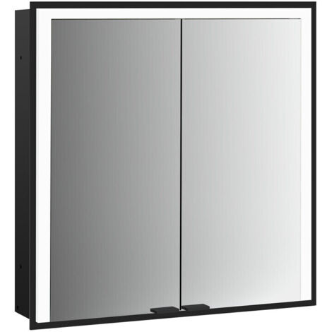 emco prime 3 armoire de toilette, 800mm, 2 portes, modèle