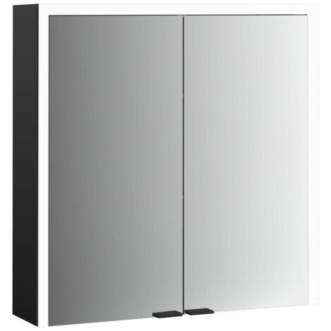emco prime 3 armoire de toilette, 800mm, 2 portes, modèle