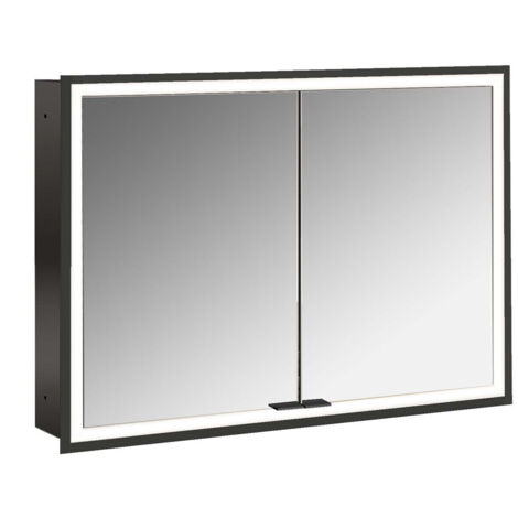 emco prime Armoire de toilette avec éclairage, 1000 mm, 2 portes,