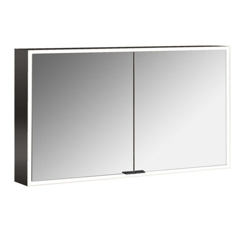 emco prime Armoire de toilette avec éclairage, 1200 mm, 2 portes,