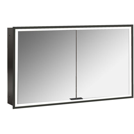 emco prime Armoire de toilette avec éclairage, 1200 mm, 2 portes,