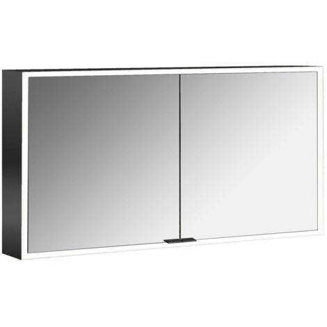 emco prime Armoire de toilette avec éclairage, 1300 mm, 2 portes,