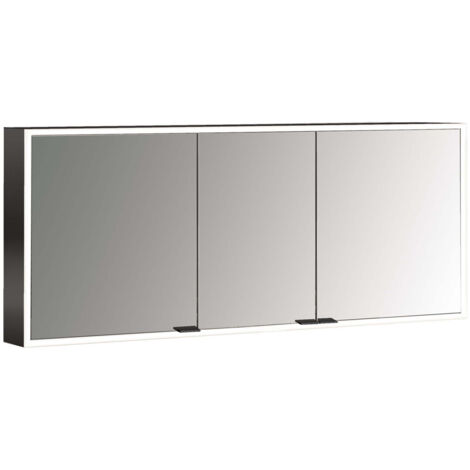 emco prime Armoire de toilette avec éclairage, 1600 mm, 3 portes,