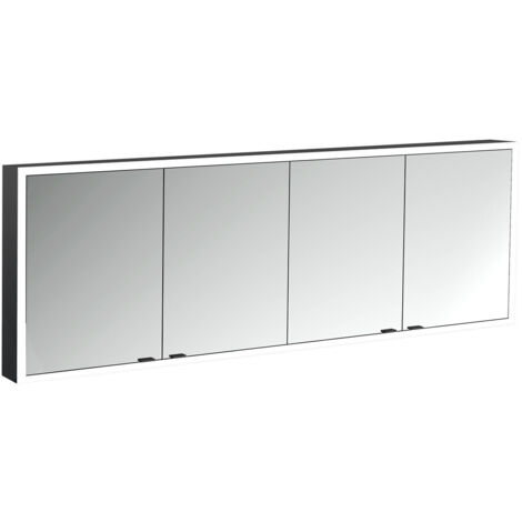 emco prime Armoire de toilette avec éclairage, 2000 mm, 4 portes,