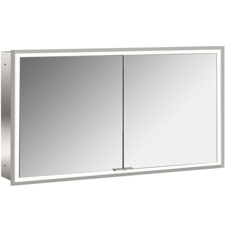 emco prime Lichtspiegelschrank, 1300 mm, 2 Türen,