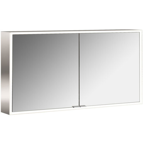 emco prime Lichtspiegelschrank, 1300 mm, 2 Türen, mit