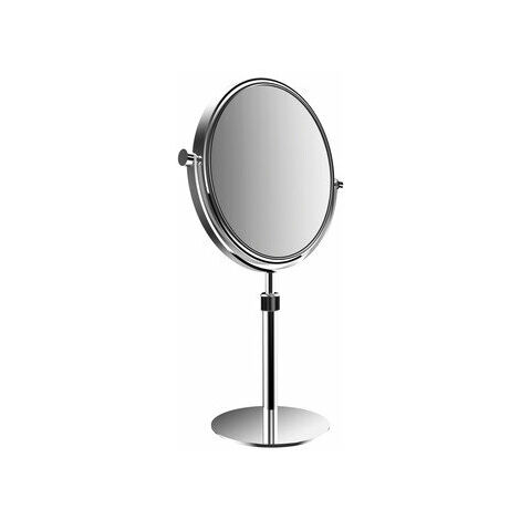 Emco pure miroir adhésif, diamètre 153 mm, sans cadre, grossissement 5