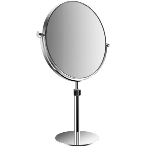 emco pure Standspiegel, höhenverstellbar, Durchmesser 229 mm,