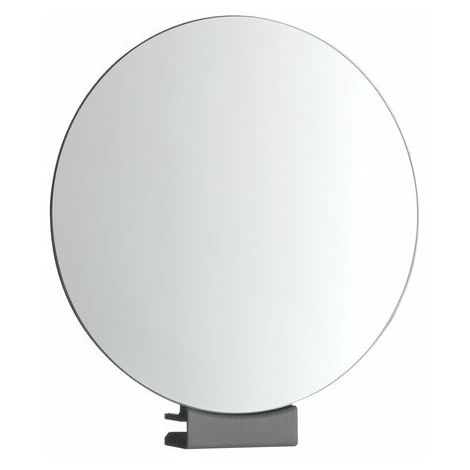 Emco Rasier- und Kosmetikspiegel, Vergrößerung: 2- 3- fach, rund, Durchm. 120 mm, unbeleuchtet, aufsteckbar, Klemmbereich 5- 6 mm - 979516400