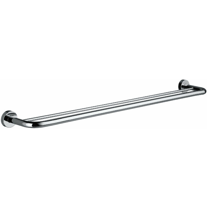 

Emco rondo 2 toallero de baño doble, cromo, 2 barras, 800 mm - 456100180