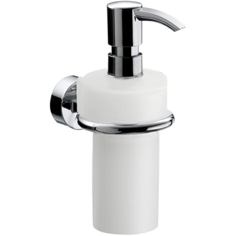 emco rondo 2 Flüssigseifenspender, Kunststoff weiß, Dosierpumpe