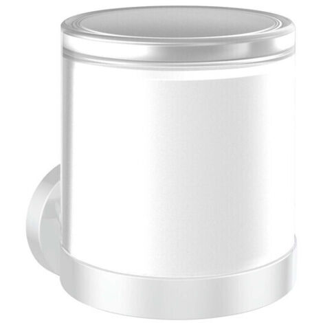 emco round Sensor-Seifenspender, satiniertes Kristallglas,