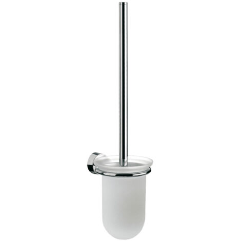 emco roundo 2 Ensemble brosse de toilette, chromé, 451500101,