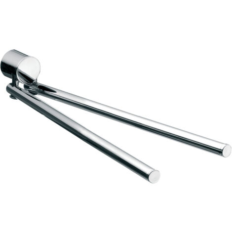 emco roundo 2 Porte-serviettes, 2 bras, pivotant, 364 mm, chromé,