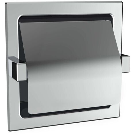 Emco system2 Einbaupapierhalter, mit Deckel, chrom, 350000001 - 350000001