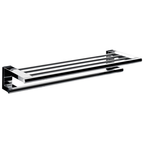 emco system2 porte-serviettes double, 600mm, chromé, 356800160