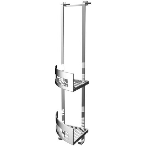 emco system2 Türetagere, 2 tiefe Eckkörbe, chrom, 354500126