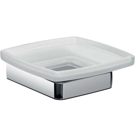Emco Trend Seifenhalter 023000100 chrom, Kristallglas satiniert