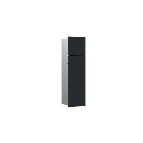 Emco WC-Modul ASIS PURE Unterputz rechts 600mm schwarz