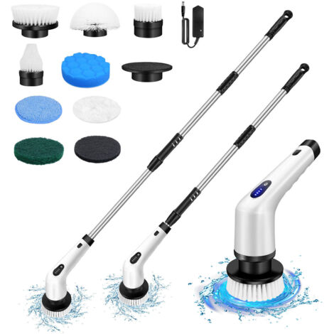 EmdTOOL Electric Cordless Spin Scrubber 9 Head Car Cleaning Scrubtastic Mop 2024