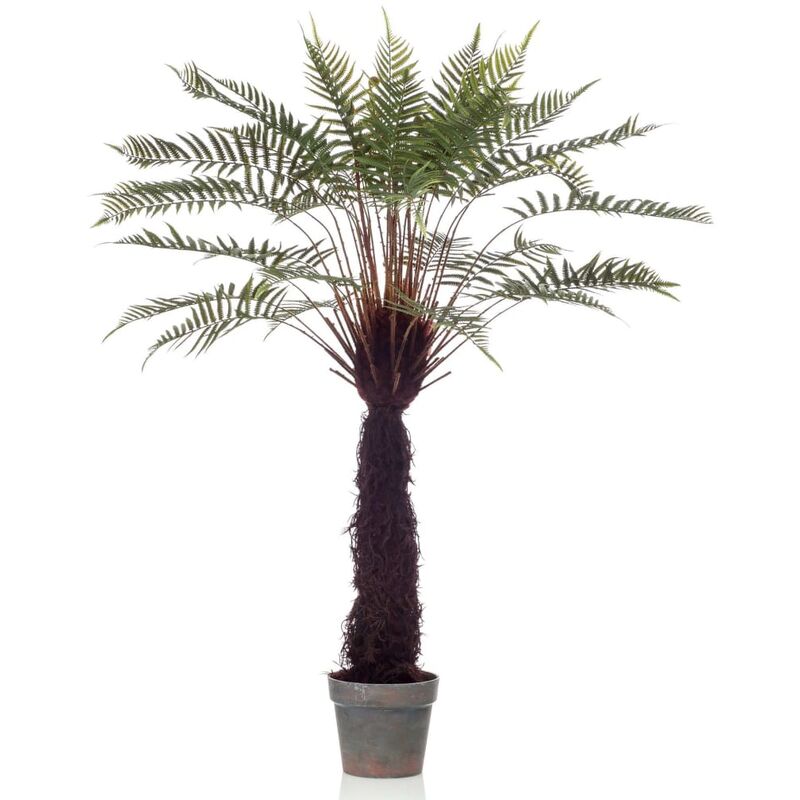 Emerald - Arbre artificiel de fougère Dicksonia 125 cm en pot