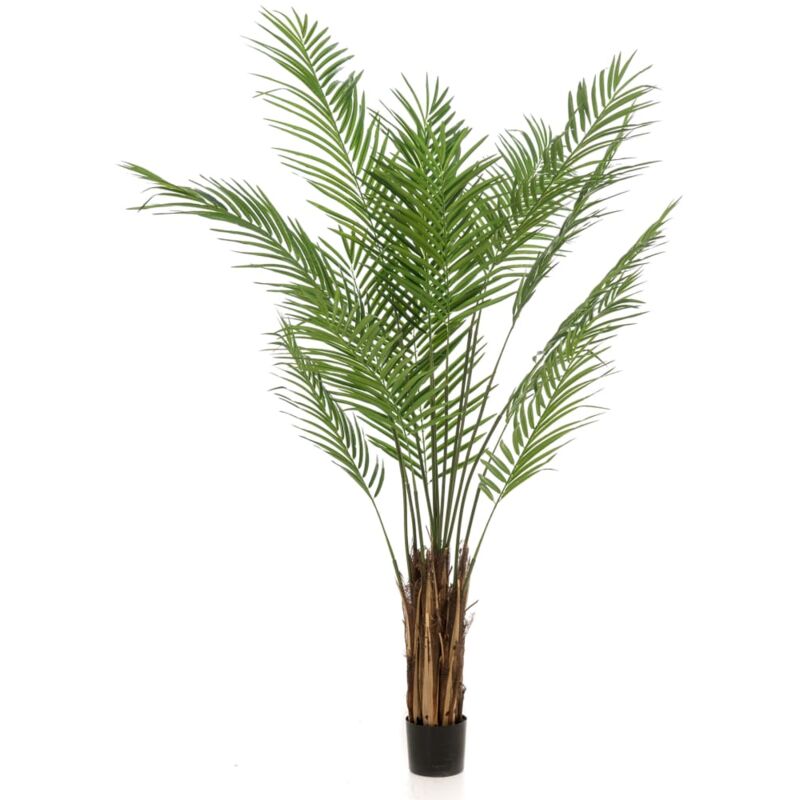 Artificial Areca Palm Tree 180 cm Green Emerald