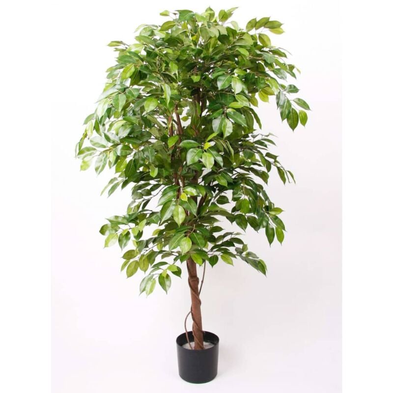 Artificial Ficus Vine Tree Deluxe 140 cm in Pot Emerald