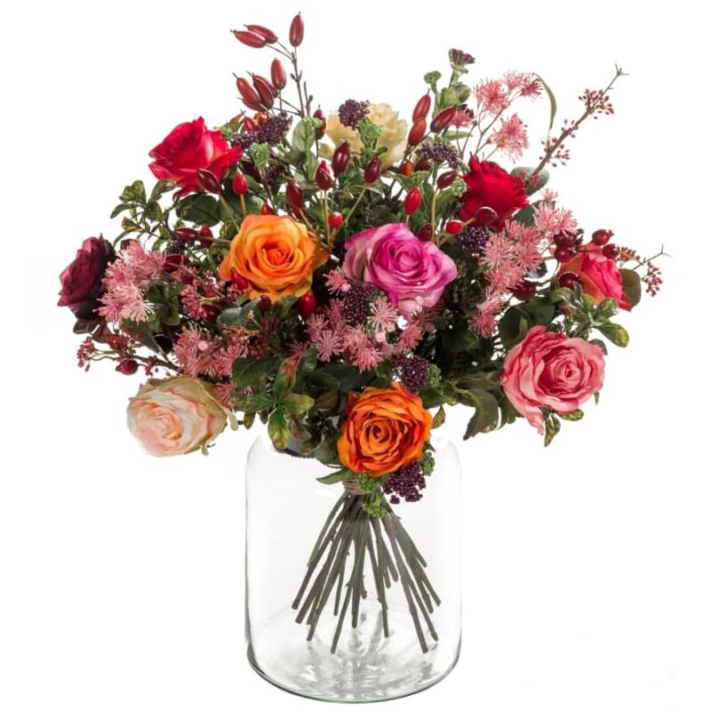 Emerald - Bouquet artificiel Flame Roses