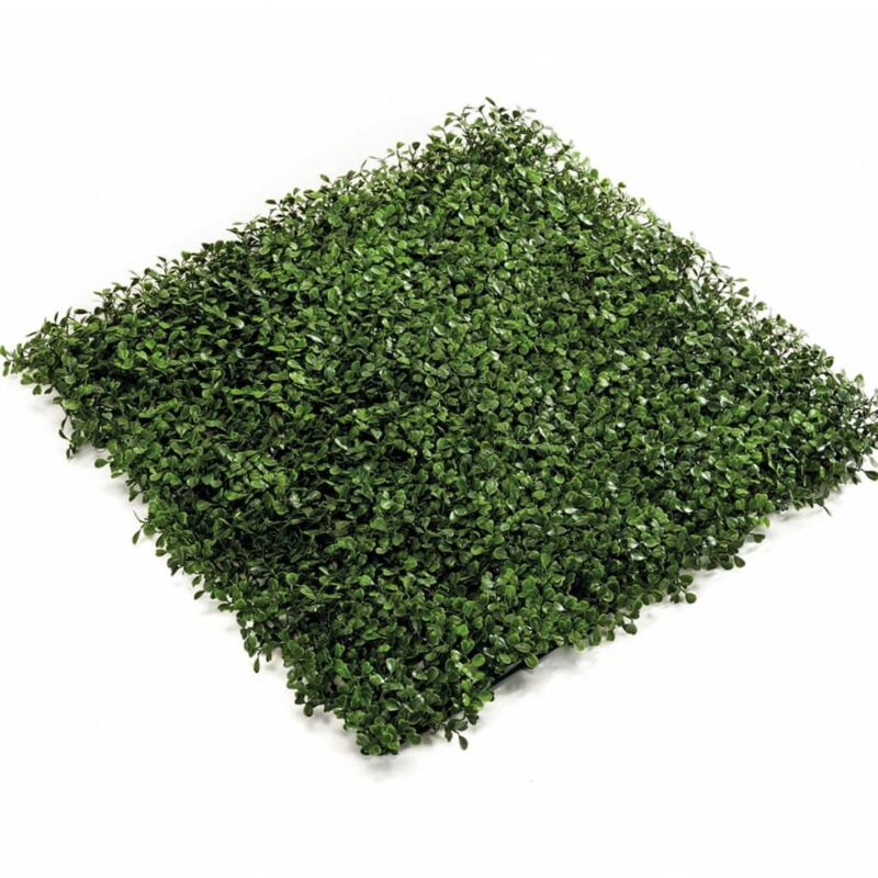 

Hierba artificial estera de boj 4 piezas verde 50x50 cm 417980 - Verde - Emerald