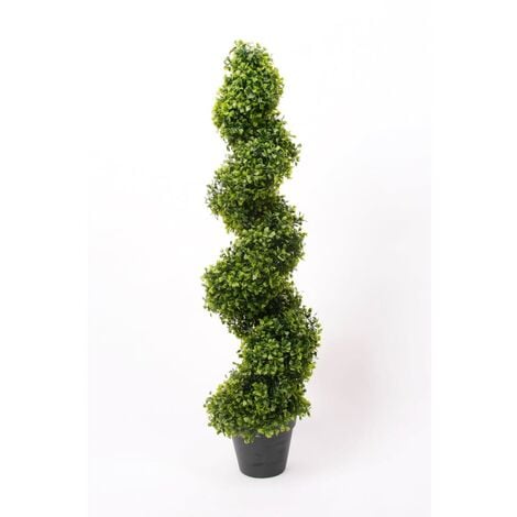 Emerald Planta Boj artificial en espiral 2 unidades 95cm verde 17.171C