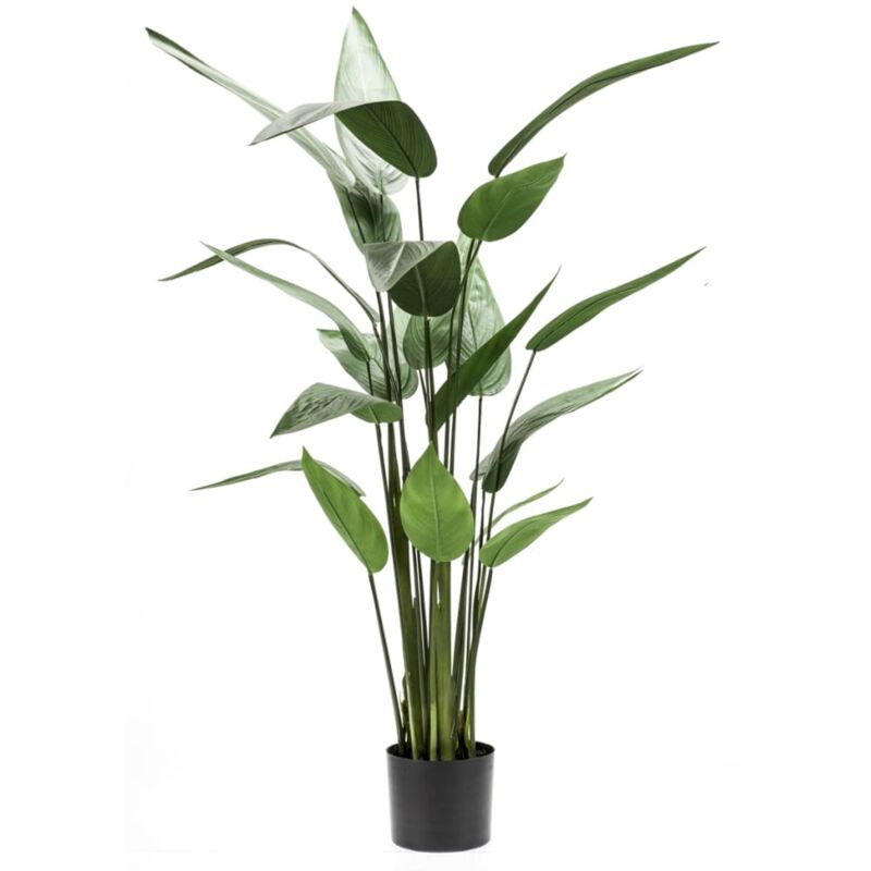 Emerald - Plante artificielle Heliconia Vert 125 cm 419837