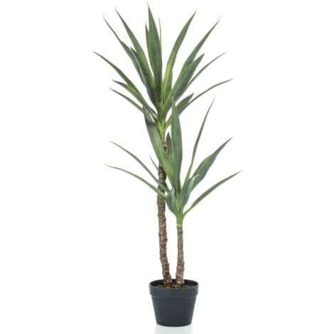 Plante artificielle Yucca tropical - hauteur 180 cm - Mobilier