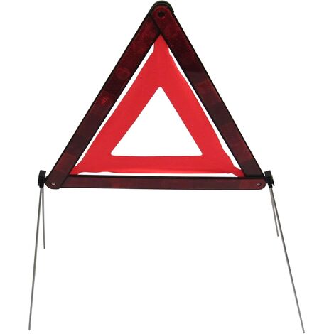 Emergency Breakdown Safety Triangle Sign (Car Truck Road Hazard Portable Warning)