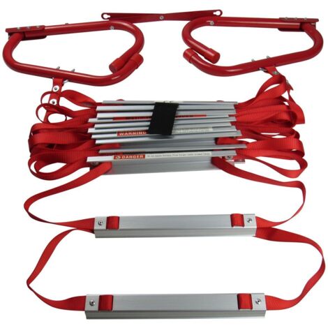 Emergency Fire Escape Ladder 3 Storey (Window Home Portable Roll Out Exit 7.3M)
