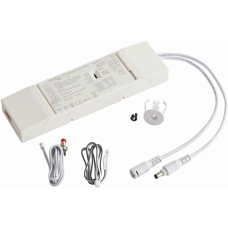 Emergency led Lighting Conversion Kit - 3 Hour Back Up Power Supply Easy Install