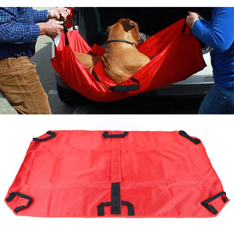Emergency Pet Animal Dog Transport Stretcher 55kg (121.25lbs) Safety Load Foldable Pet Transport Stretcher