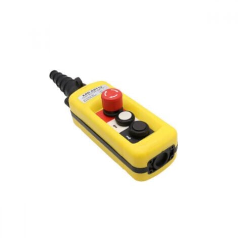 Emergency stop button,Two push buttons + emergency stop button-XAC-A2713