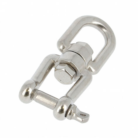 Emerillon Anneau + Manille 10 Inox A4