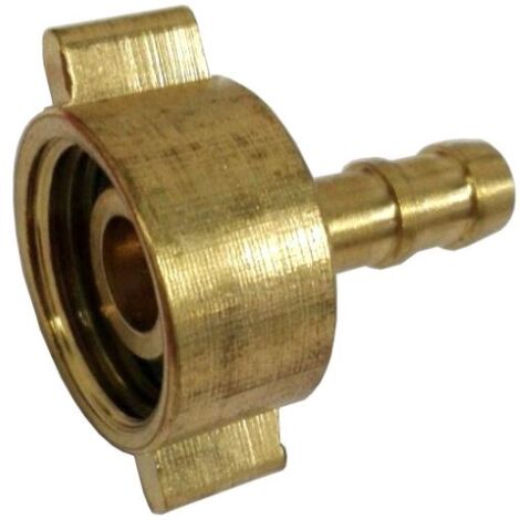 E'merillon en laiton presse' avec raccord de tuyau pour tuyaux   1/4 "x 8 mm