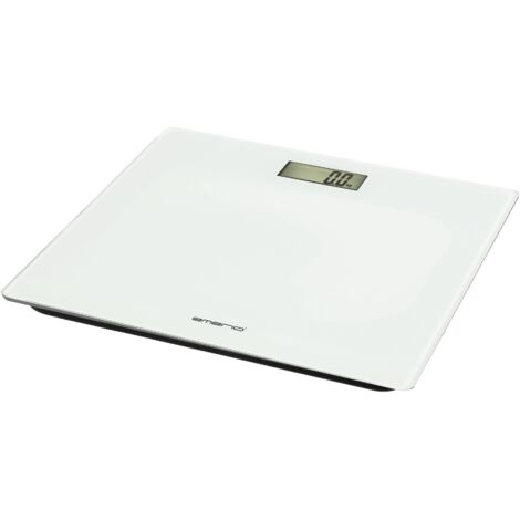EMERIO BR-211824.2 Pèse-personne numérique Plage de pesée (max.)=180 kg blanc